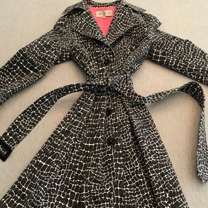 Worth Collection Animal print trench coat